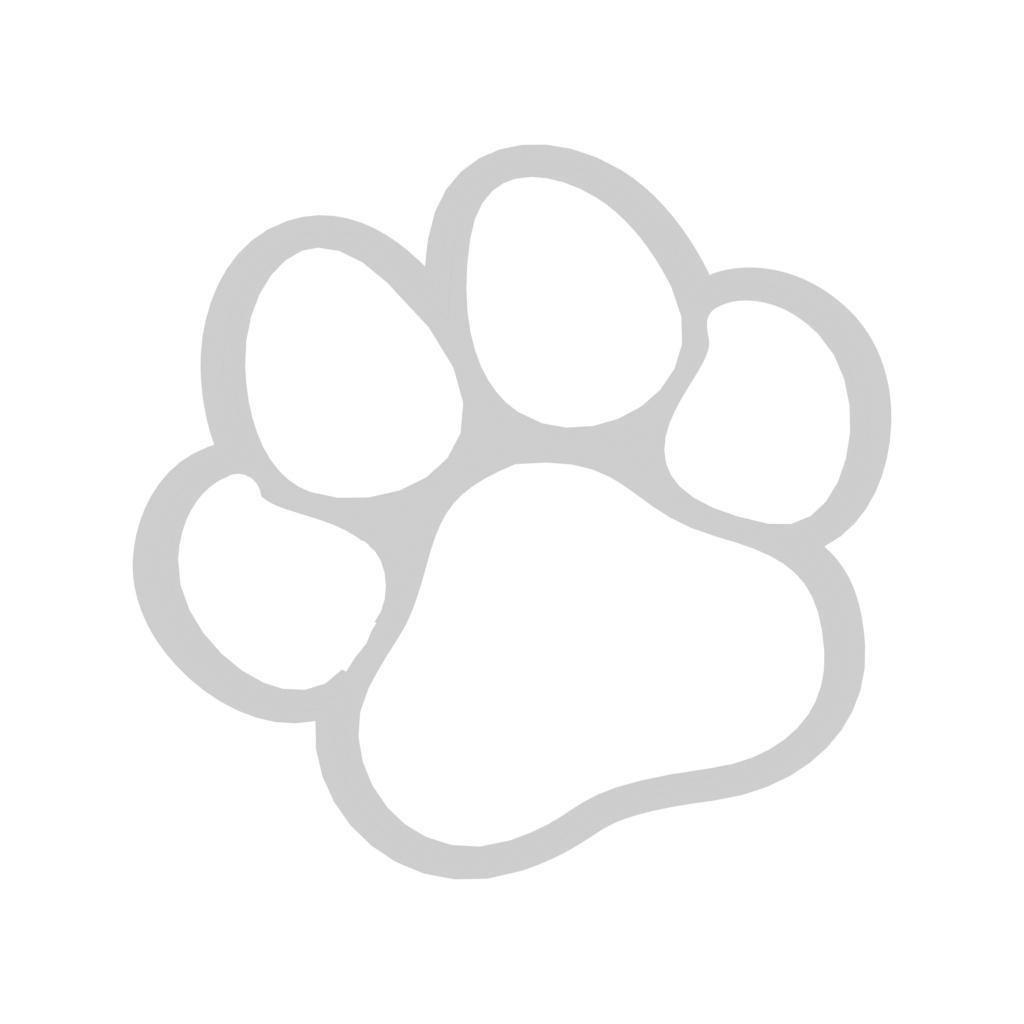 Dog foot cookie cutter 201 top